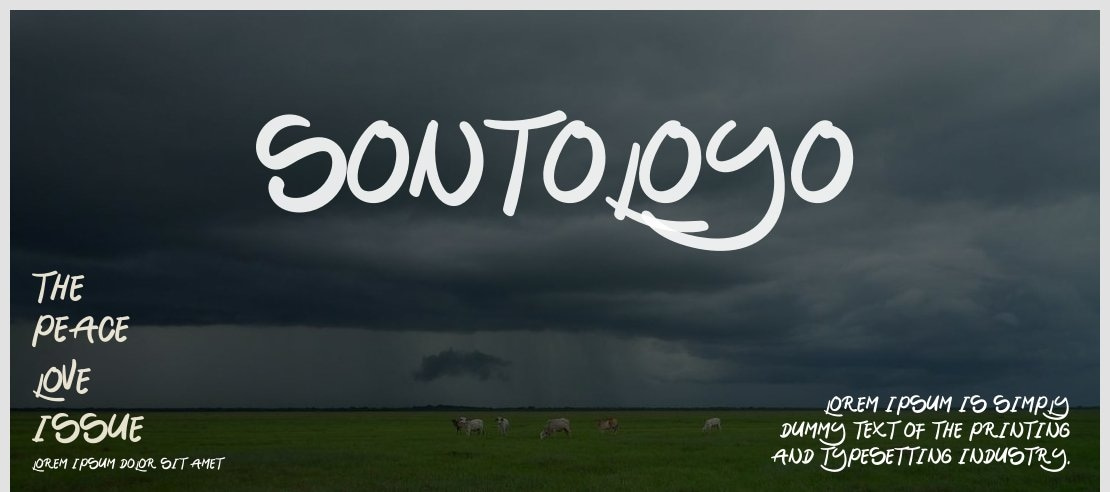 Sontoloyo Font