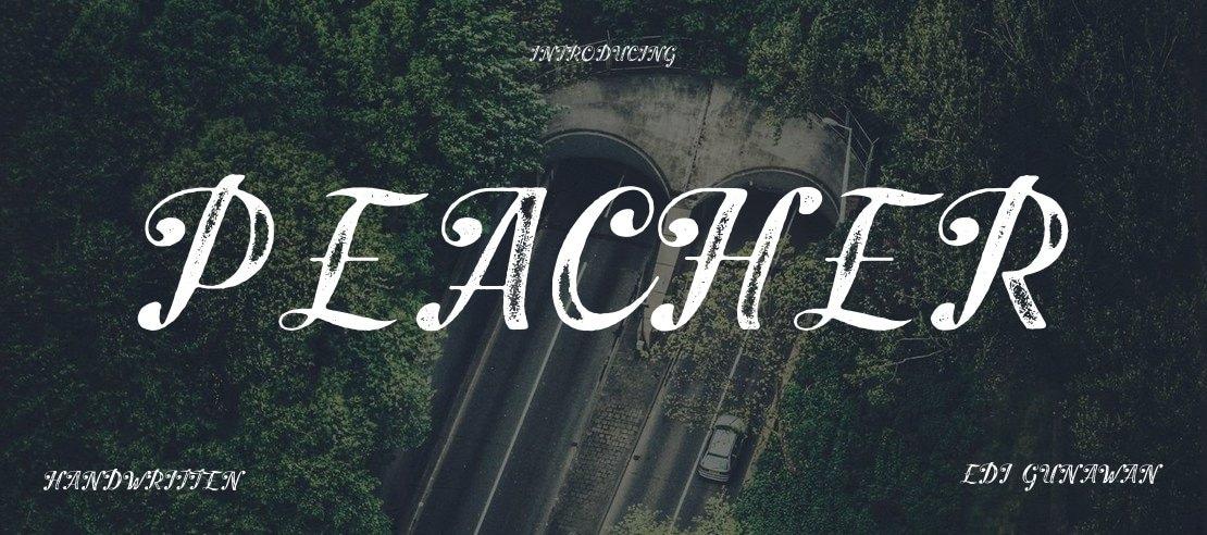 Peacher Font