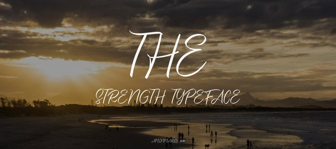 The Strength Font