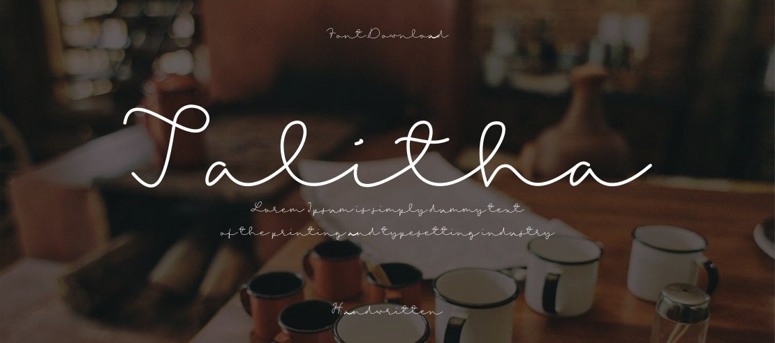 Talitha Font