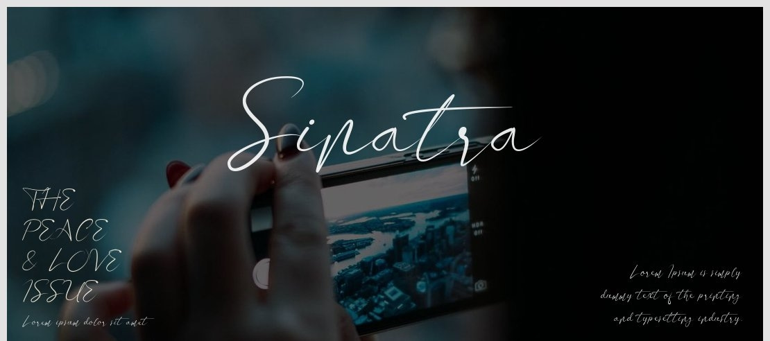 Sinatra Font