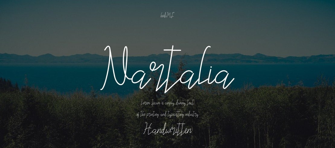 Nartalia Font