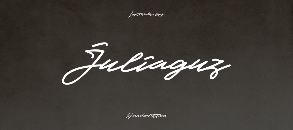 Juliaguz Font