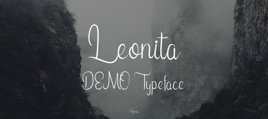 Leonita DEMO Font Family