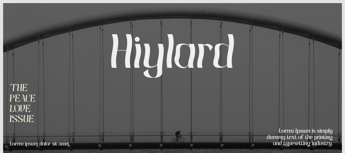 Hiylard Font