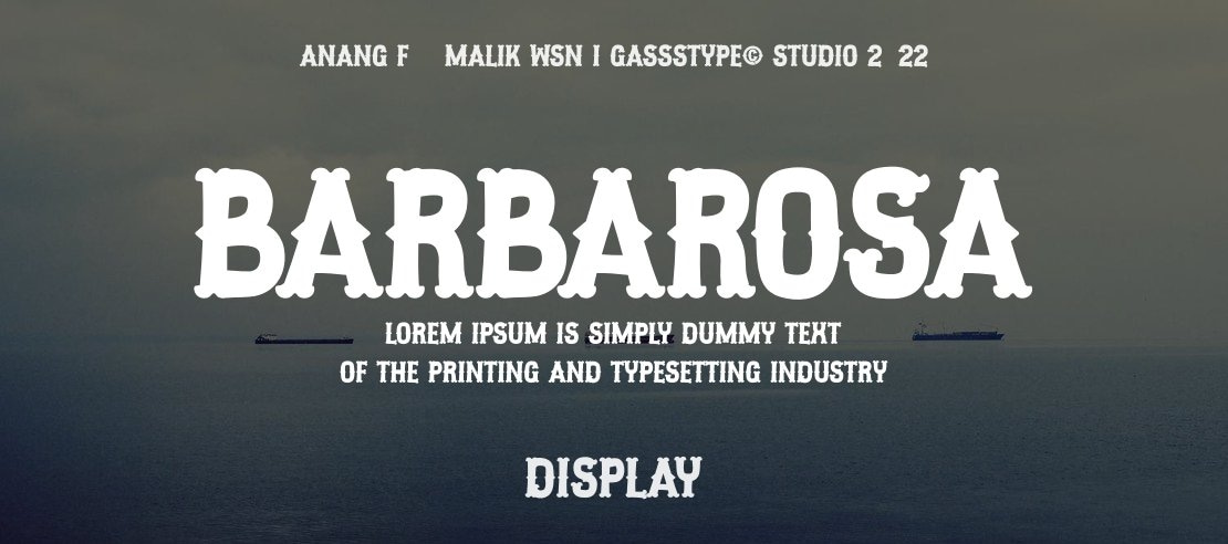 Barbarosa Font