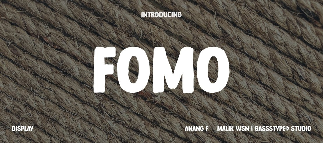 FOMO Font