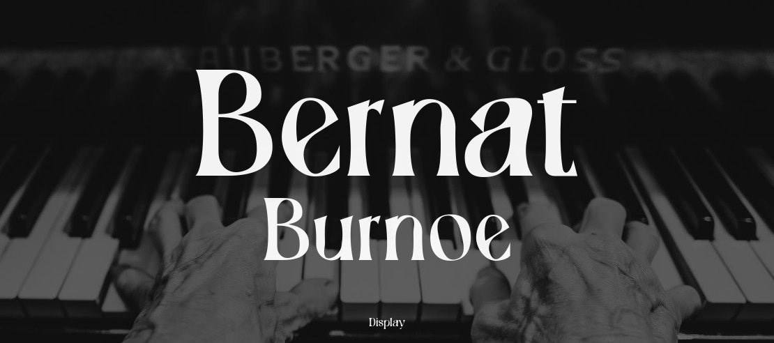 Bernat Burnoe Font