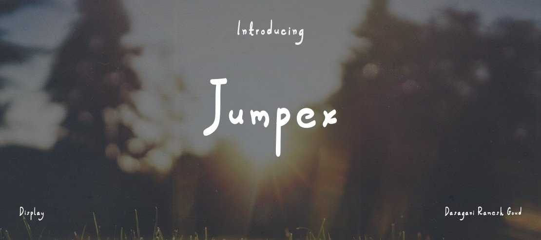 Jumpex Font