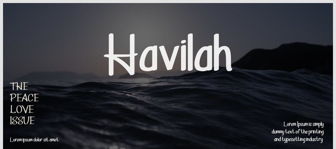 Havilah Font