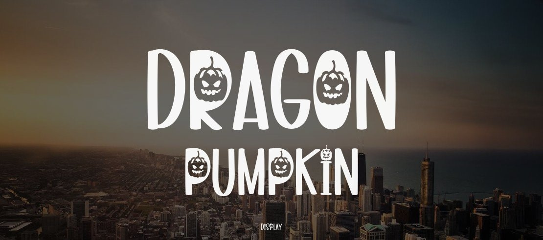 Dragon Pumpkin Font