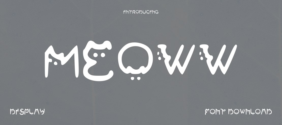 Meoww Font