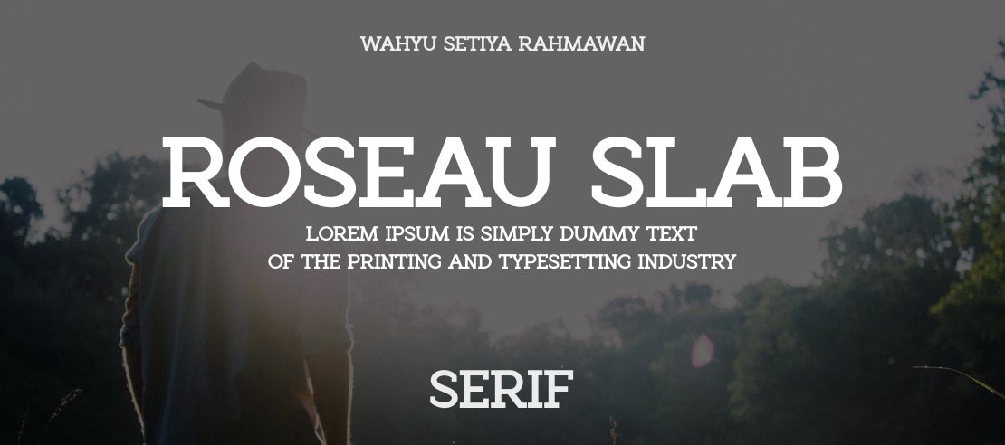 Roseau Slab Font