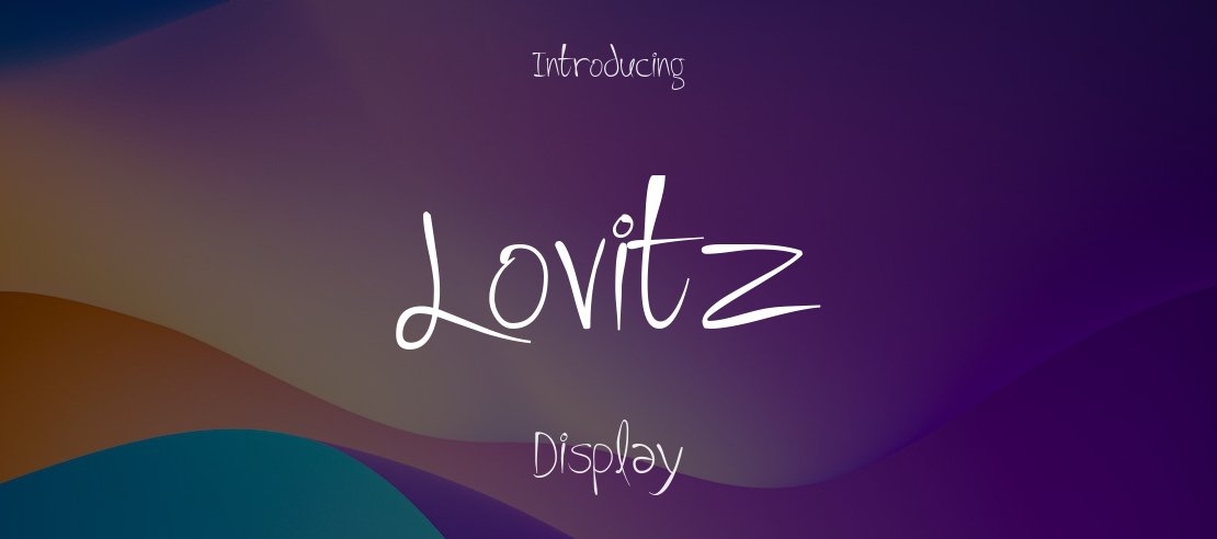 Lovitz Font