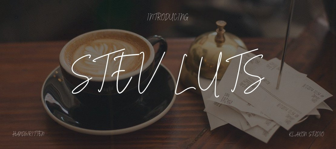 Stev Luts Font