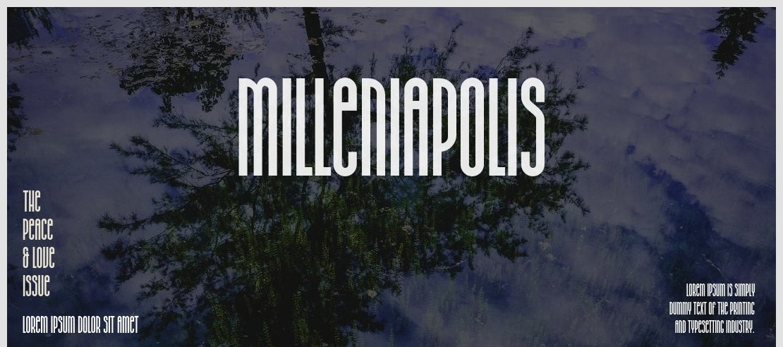 Milleniapolis Font