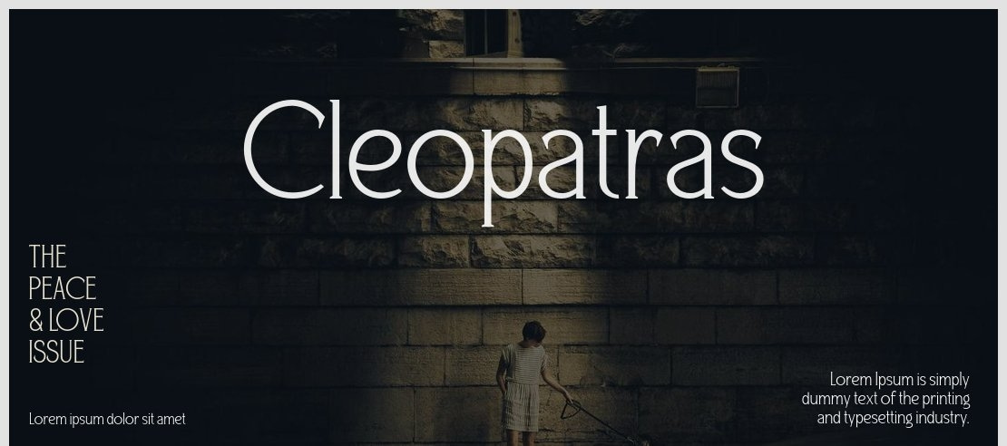 Cleopatras Font