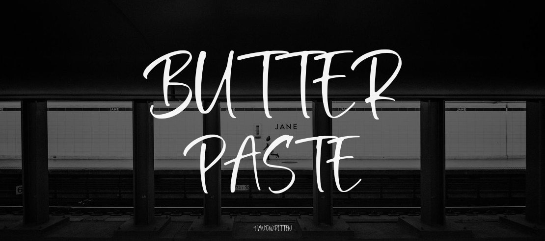 Butter Paste Font