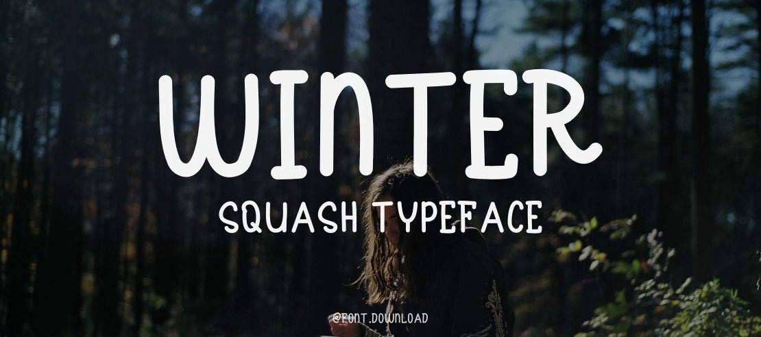 winter squash Font