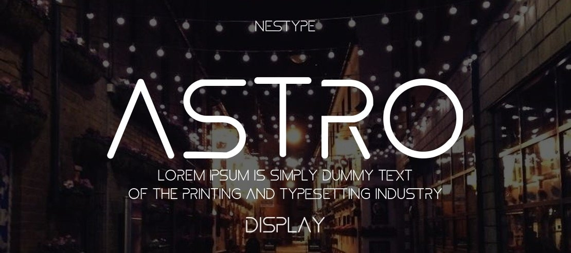 ASTRO Font