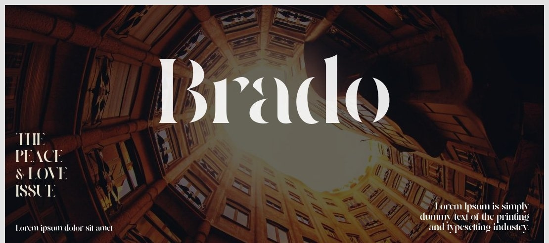 Brado Font