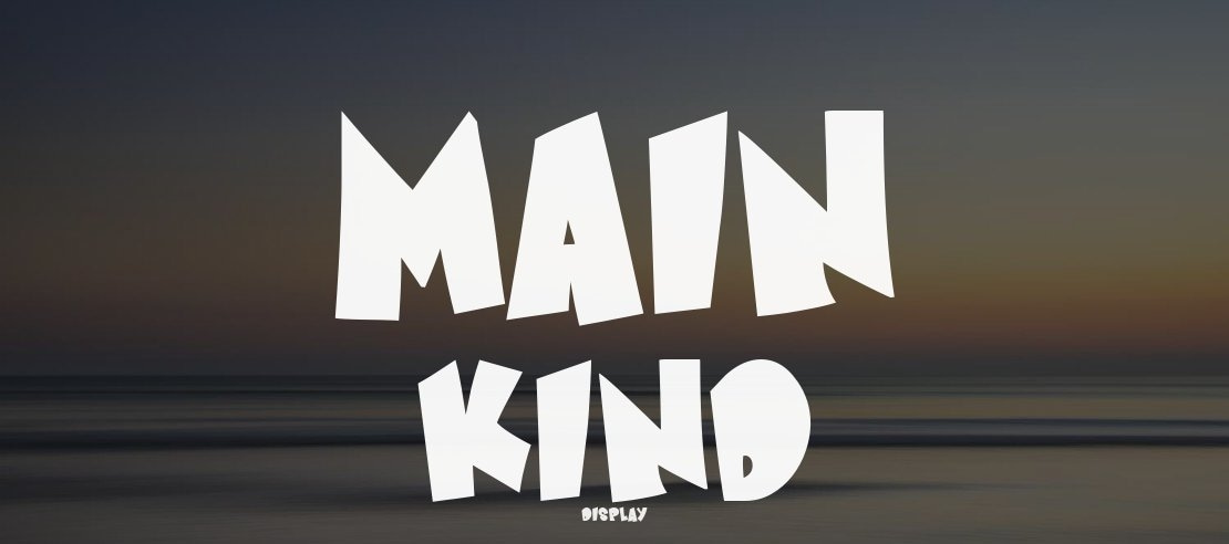 Main Kind Font