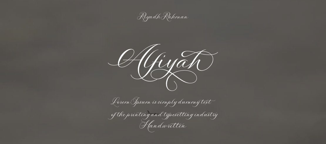 Alfiyah Font
