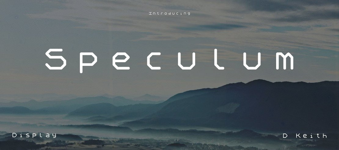 Speculum Font Family