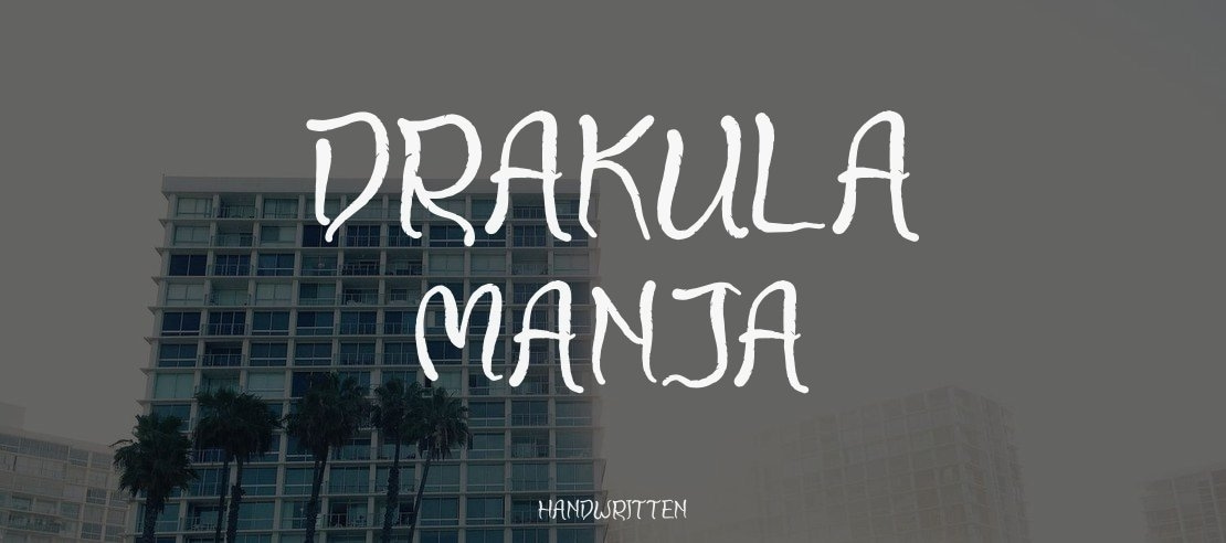 Drakula Manja Font