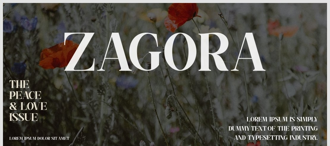 Zagora Font