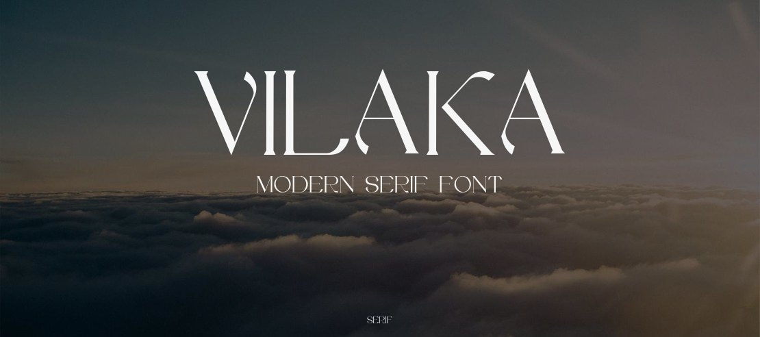 Vilaka Modern Serif Font