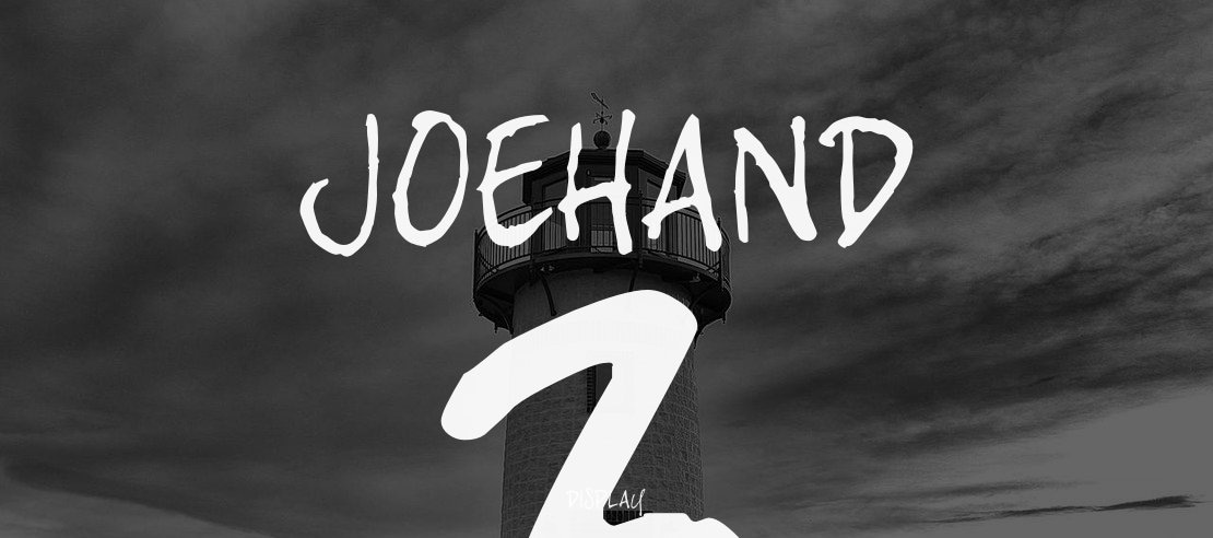 joeHand 3 Font