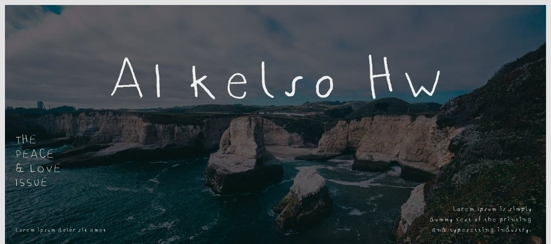 AI kelso HW Font