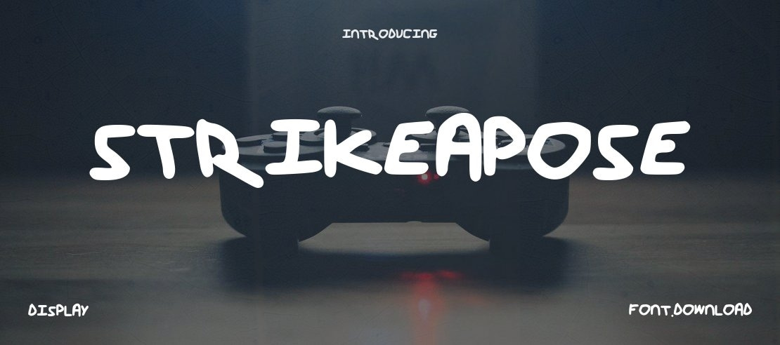 StrikeAPose Font