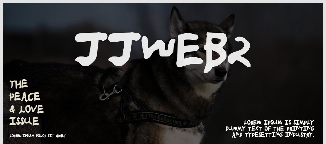 JJWEB2 Font