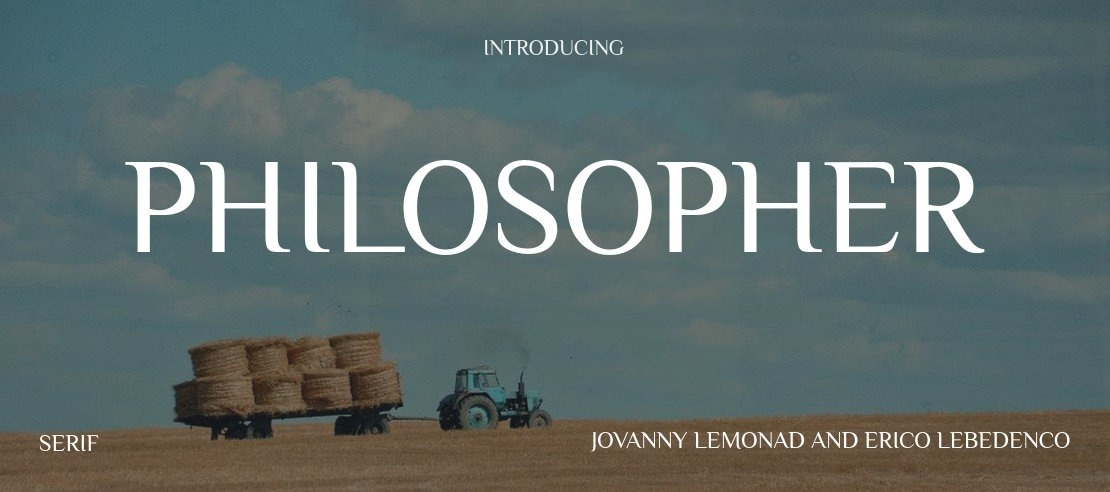 Philosopher Font Family