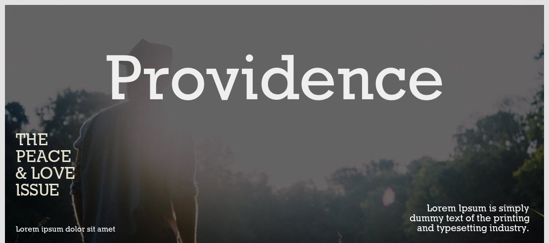 Providence Font