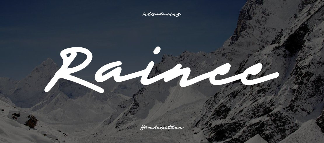 Rainee Font