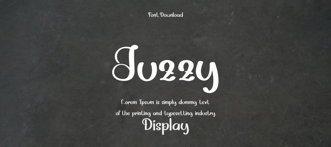 Juzzy Font