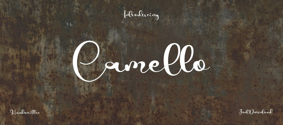 Camello Font