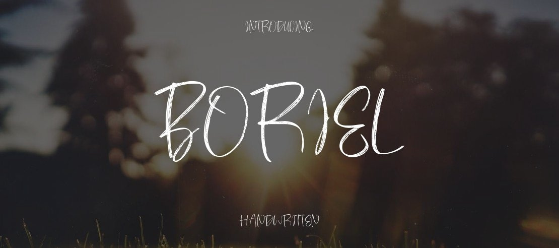 Boriel Font