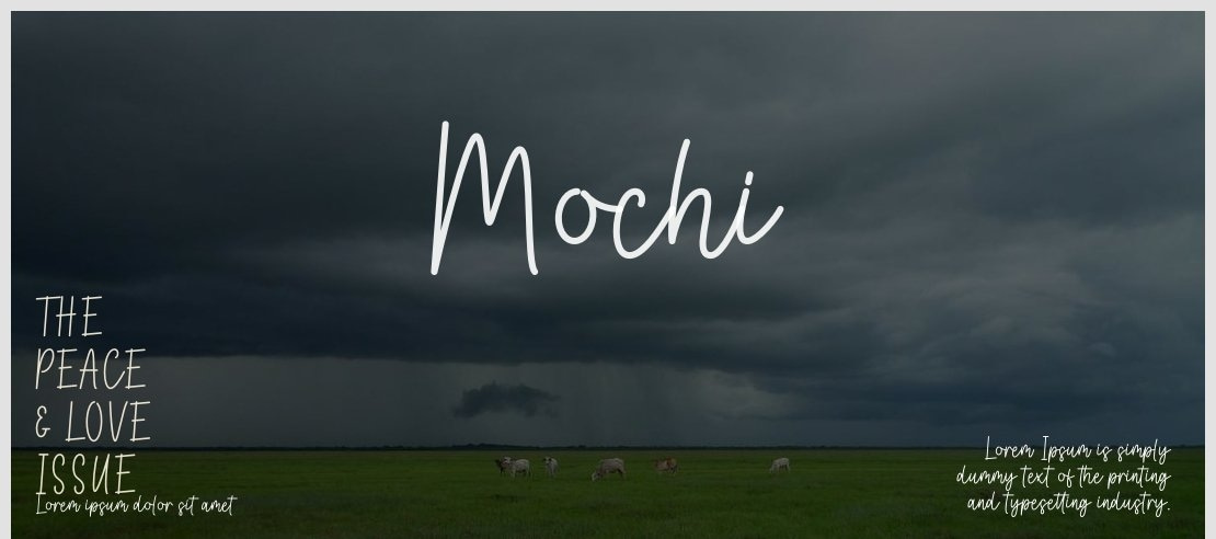 Mochi Font
