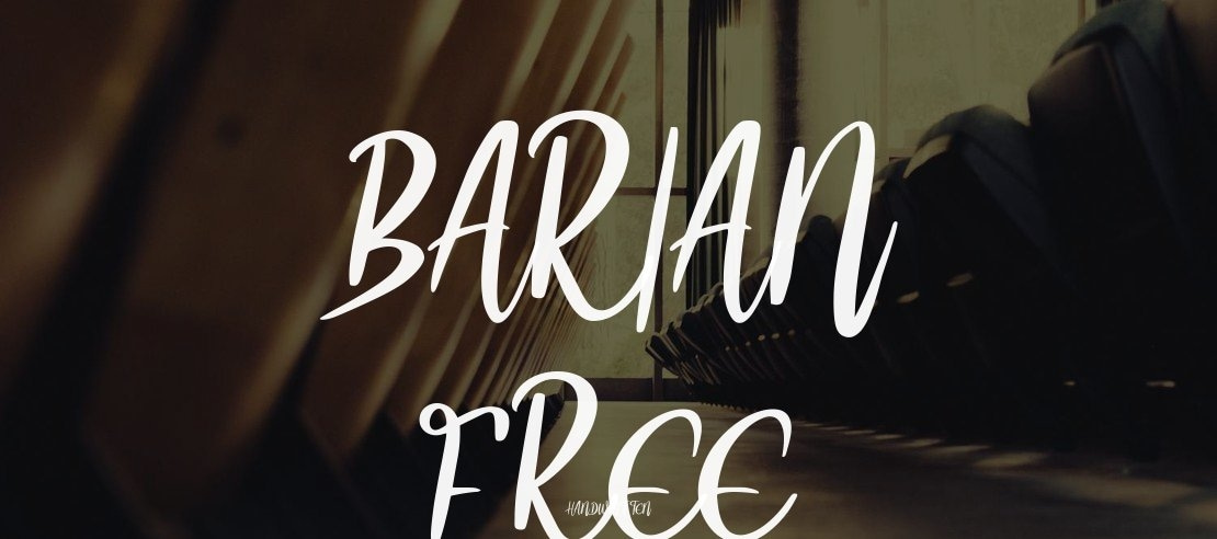 Barian FREE Font