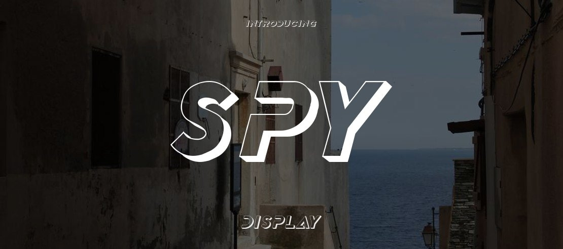 Spy Font