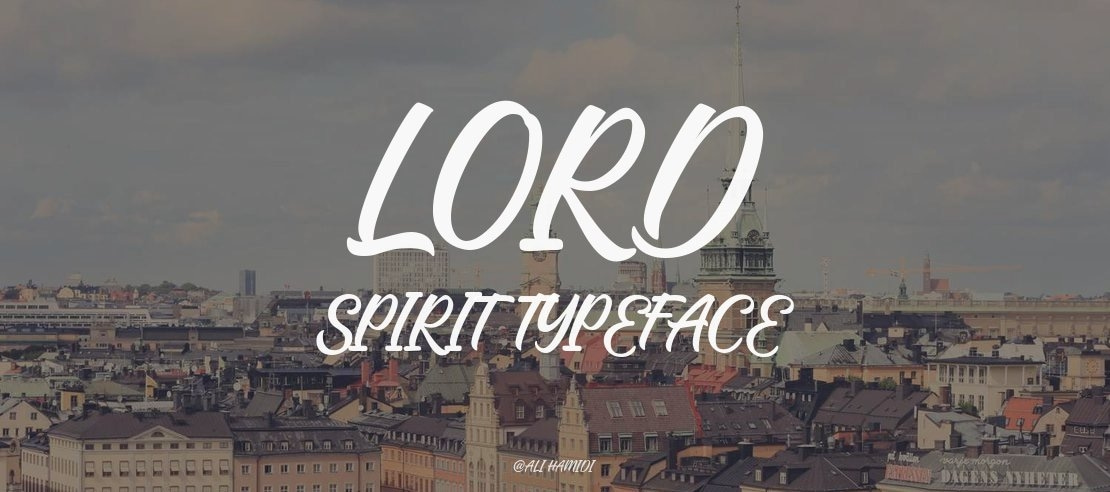 Lord Spirit Font