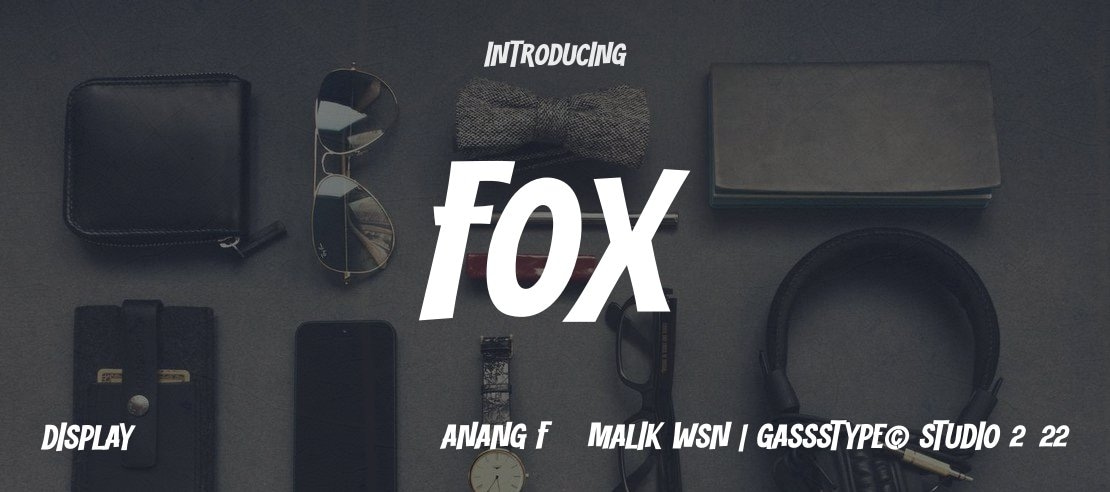 Fox Font