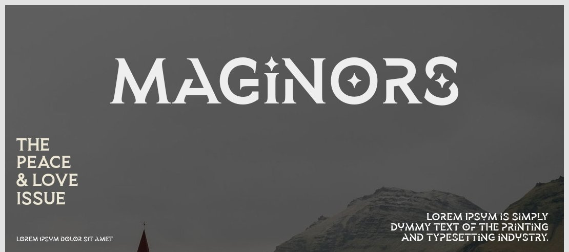 Maginors Font