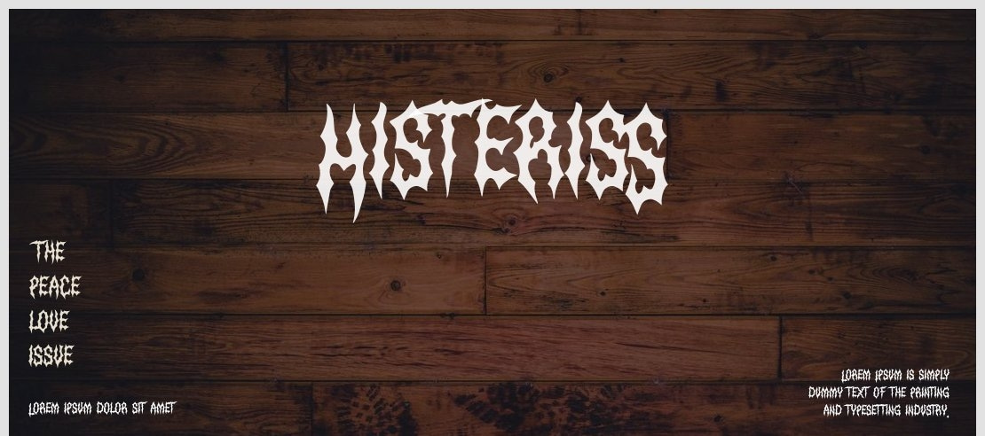 Histeriss Font