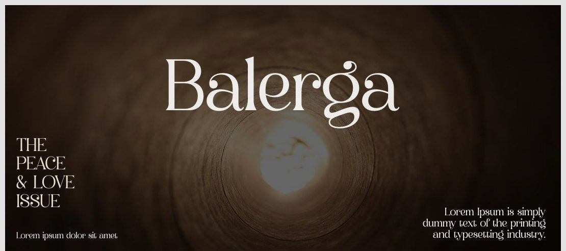 Balerga Font