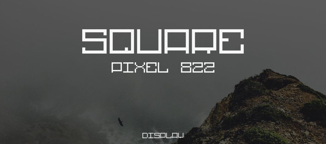 Square Pixel 822 Font